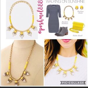 Stella & Dot Jewelry - Stella and dot grey and yellow necklace Stella & Dot Jewelry - Stella and dot grey and yellow necklace